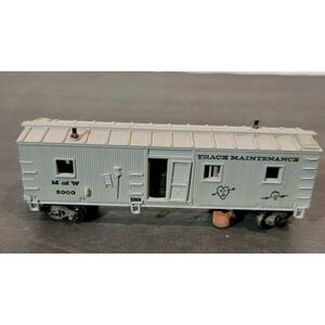 Vintage HO Scale Maintenance Train Car Gray Gauge Revell M of W 5000 Track